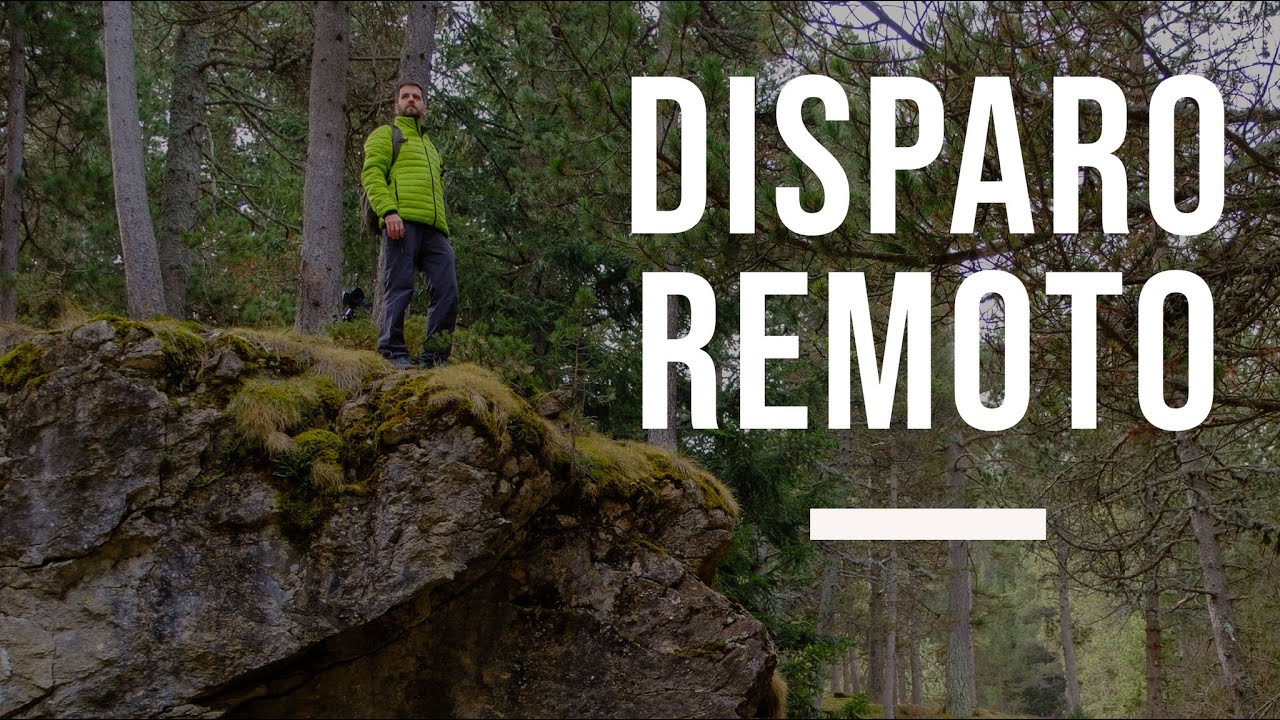 Tomando fotografías con disparo remoto