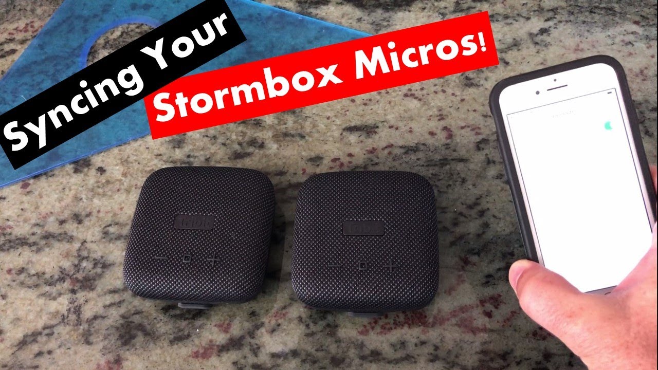 How To Sync Your Tribit Stormbox Micro Bluetooth Speakers