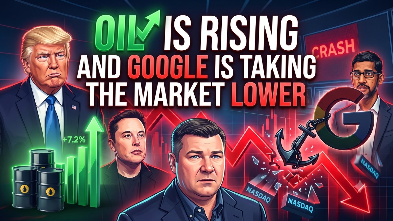 Mid Day Stock Market Stream: Oil Rising and GOOGL isn't holding back