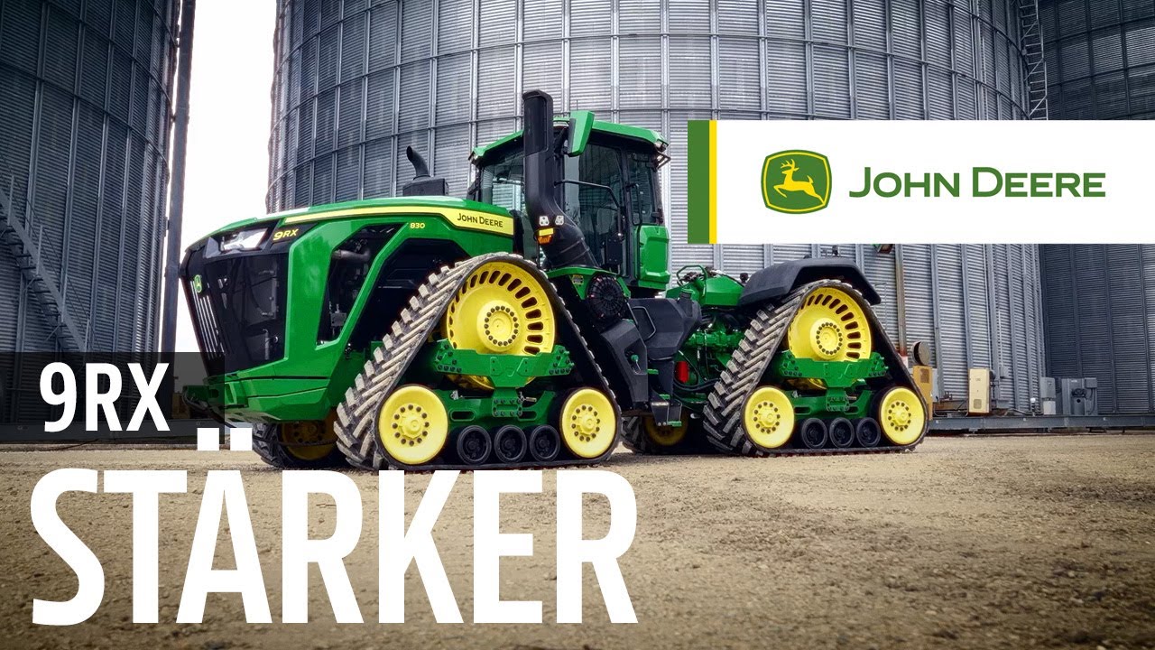 John&nbsp;Deere 9RX-Traktoren: Der leistungsst&auml;rkste Serientraktor der Welt