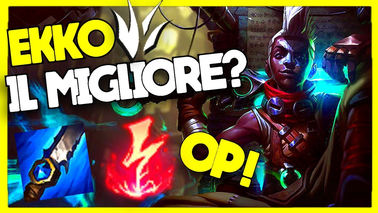 [ITA] COME GIOCARE EKKO JUNGLE IN SEASON 10 - Guida per Ekko Giungla - League of Legends ita