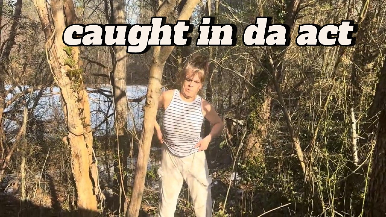 Hollywood pulls up to his house and caught KD behind the house in the woods doing.......