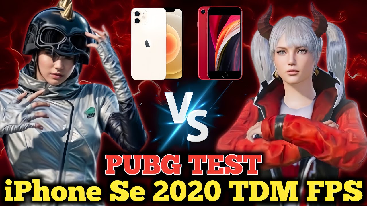 iPhone SE Pubg Test || Se vs 12 Room Challenge.