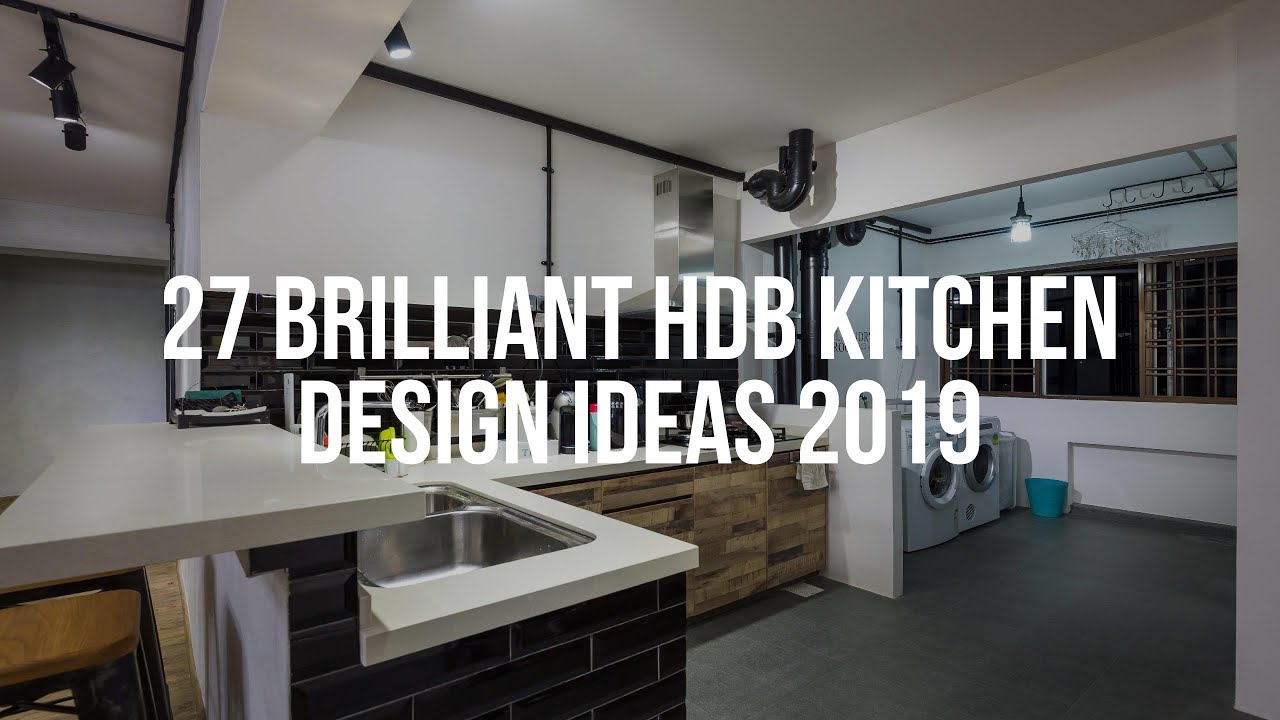 🔴 27 Brilliant HDB KITCHEN DESIGN Ideas 2019