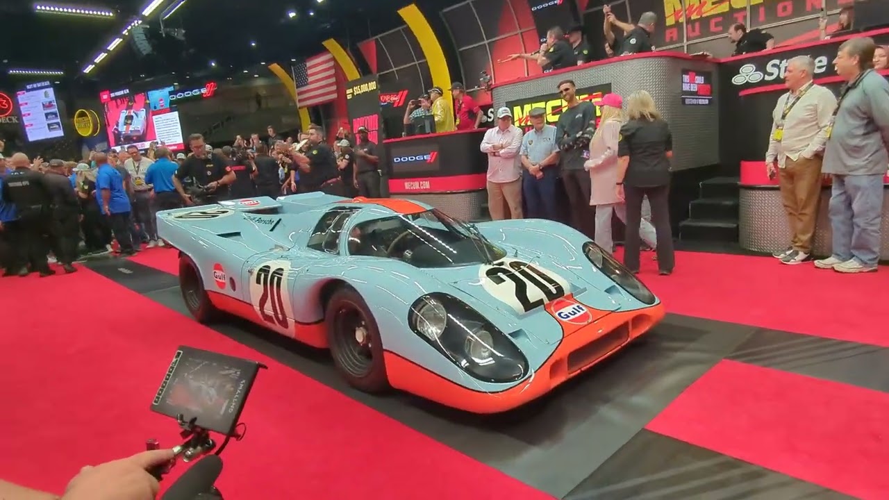 Steve McQueen / Jerry Seinfeld 1969 Porsche 917 on the block at Mecum, Kissimmee 2025