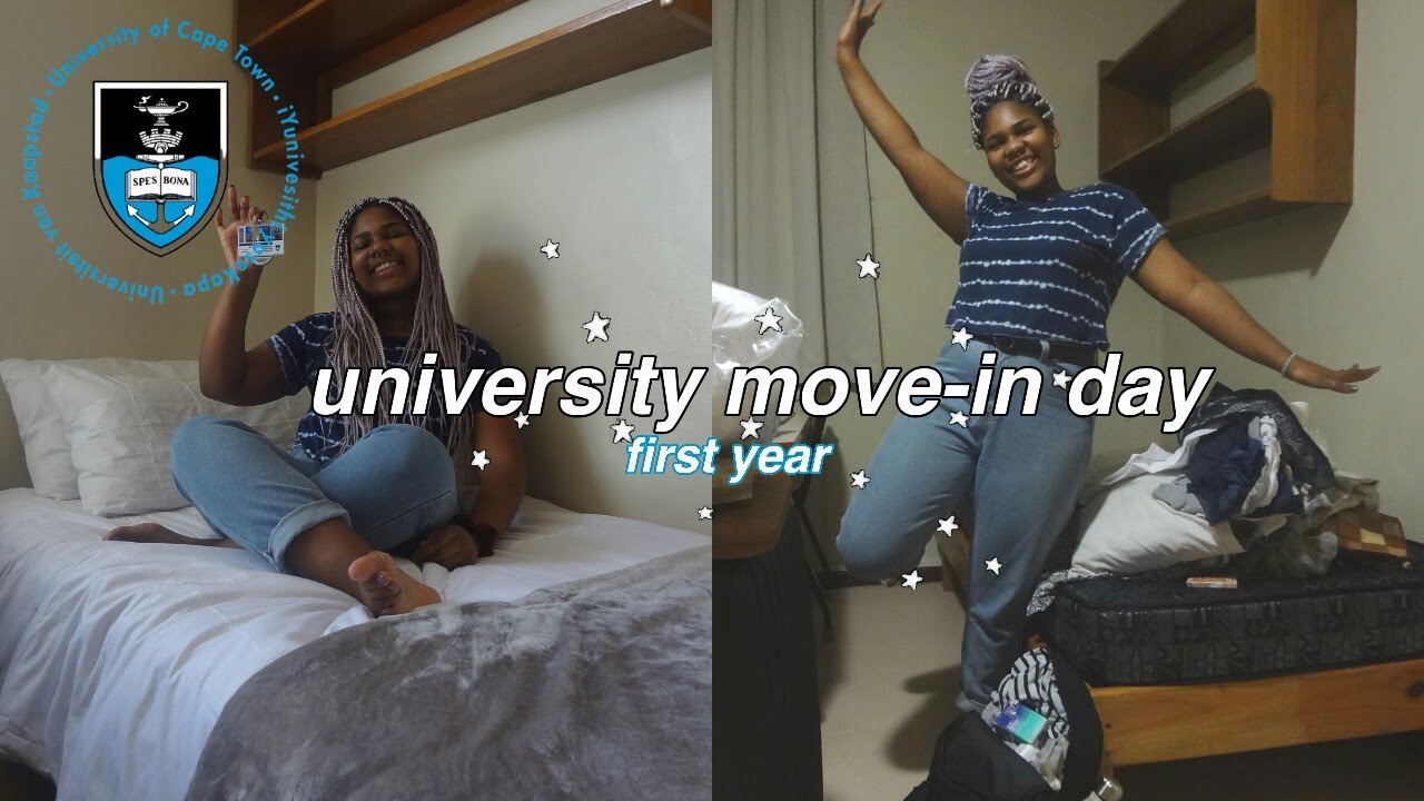 University Move-In Day ! | University of Cape Town (first year)