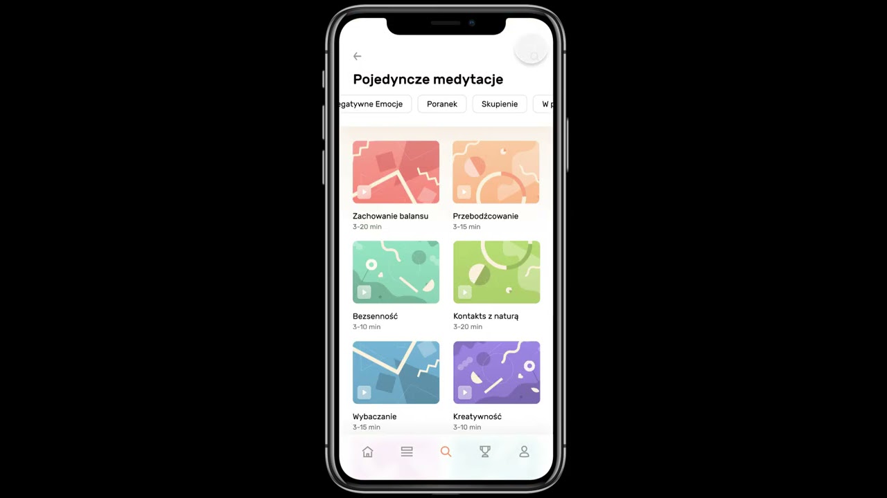 Mindy - nowa aplikacja mindfulness (prototyp dla firm)