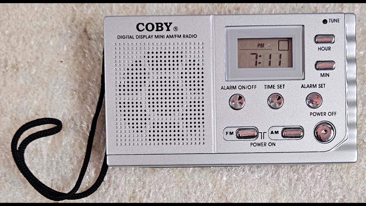 Coby Digital Display AM/FM Radio CX 53