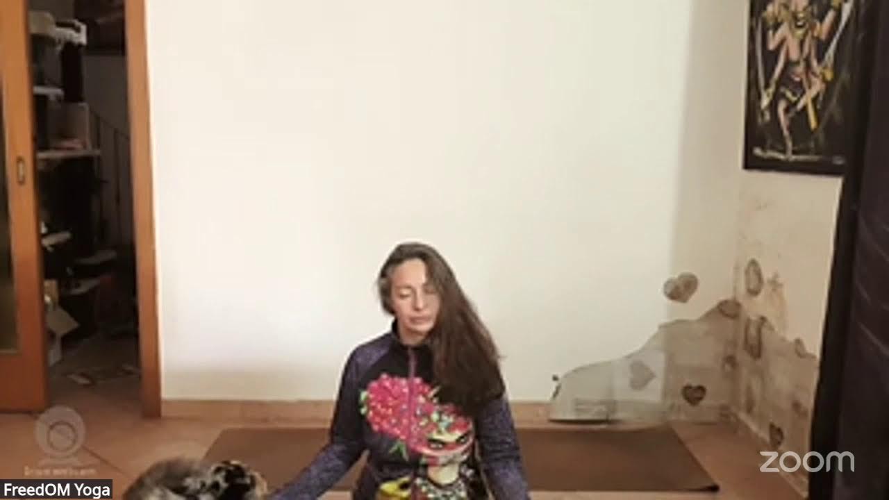 Cours de yoga en direct Zoom