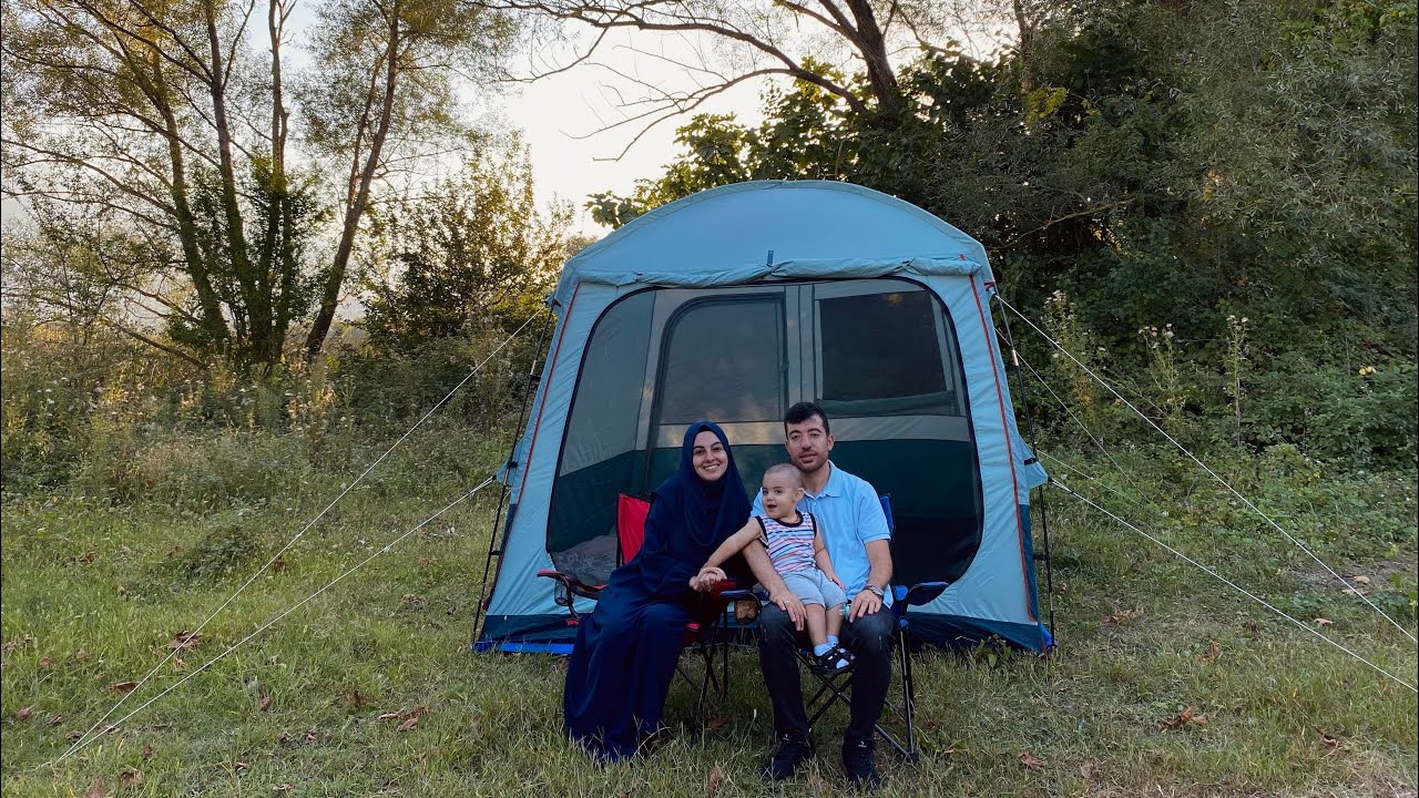 Sapanca gölünün kenarında kamp 🏕️