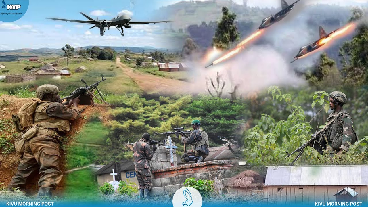 RDC-M23: VIOLENTS COMBATS À MINEMBWE, RUGEZI BOMBARDÉ PAR LES DRONES DES FARDC-FDNB