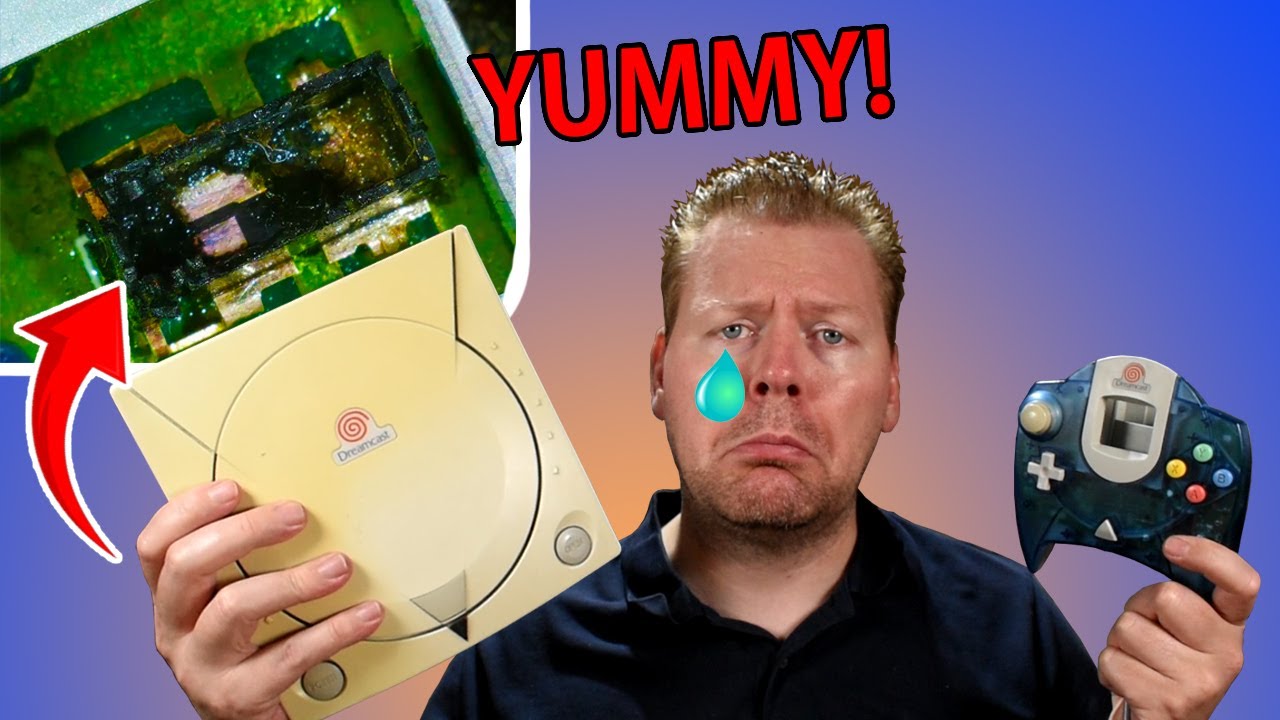 Child-hood SEGA Dreamcast is MOLDY? | Can I FIX it?