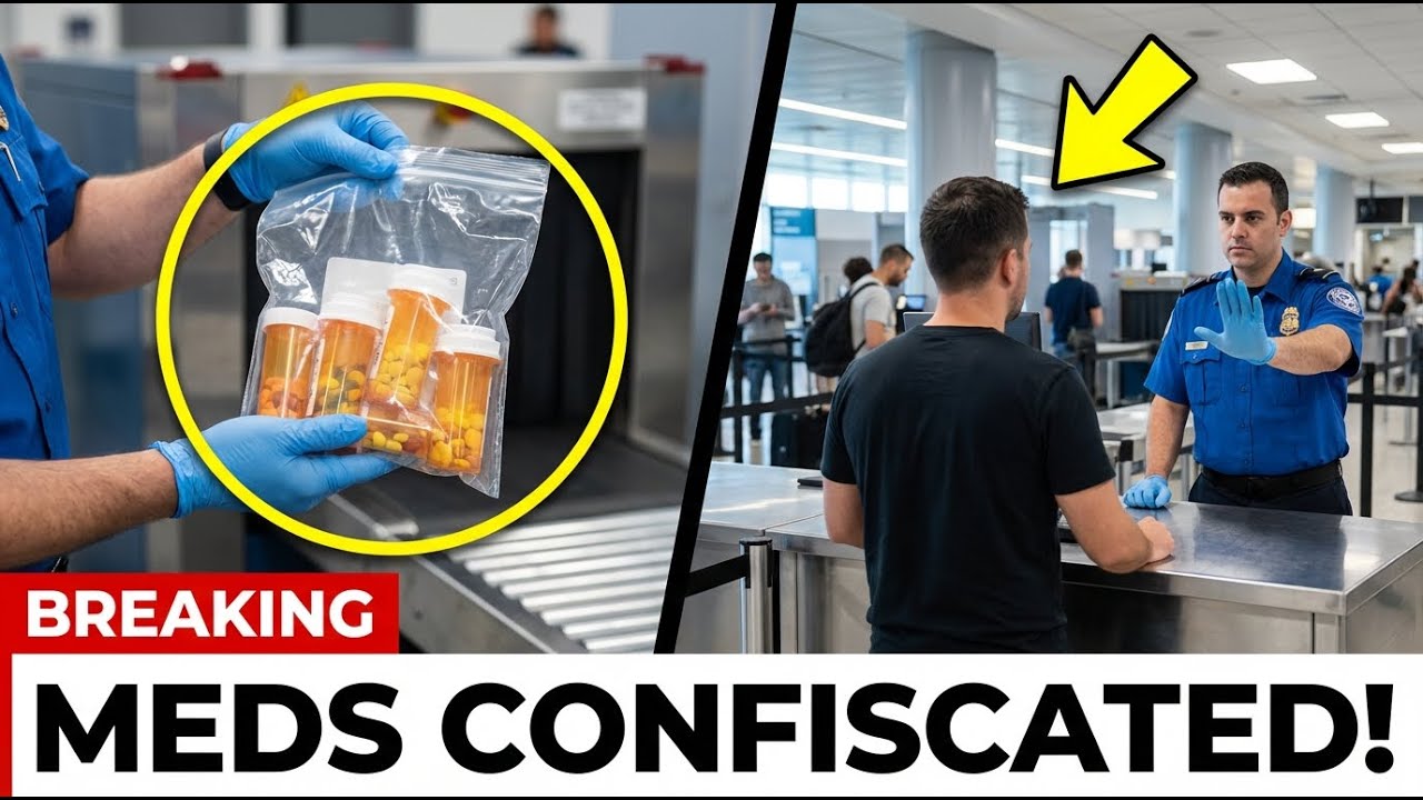 13 Airport Mistakes That Get Your Medications CONFISCATED In 2026