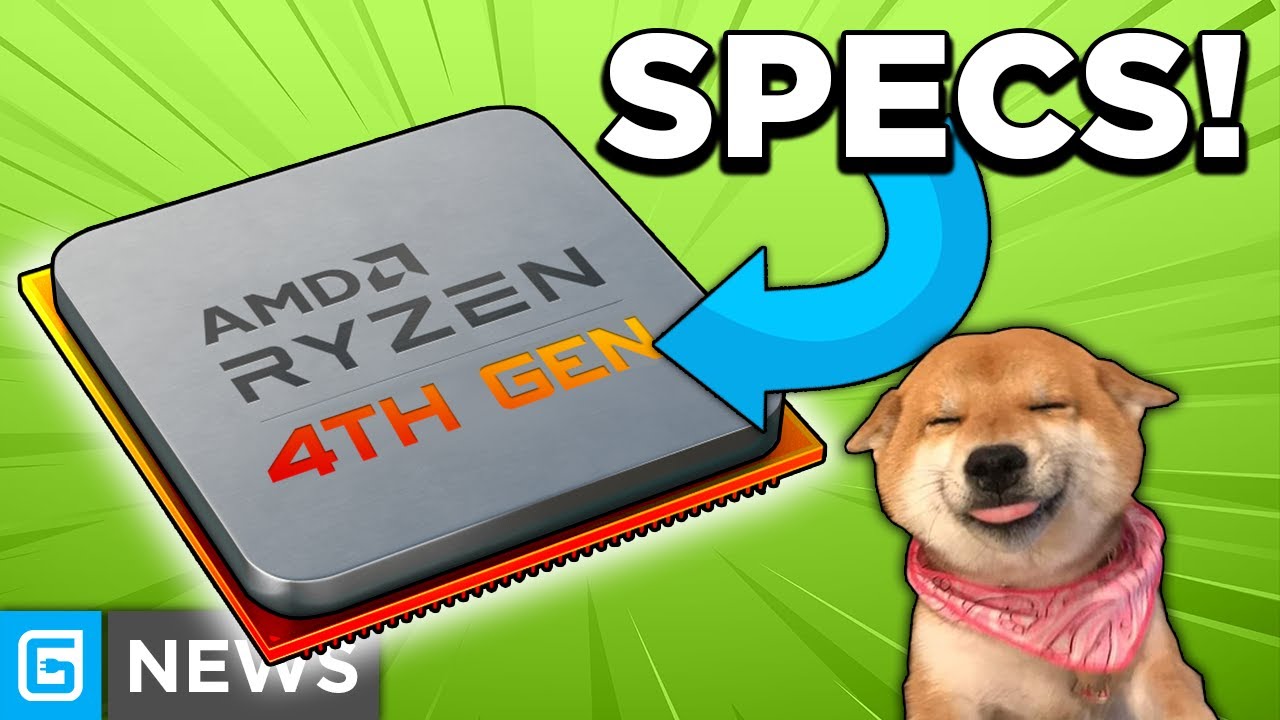 Desktop 4th Gen Ryzen Specs LEAK, OFFICIAL RX 6000 Info!