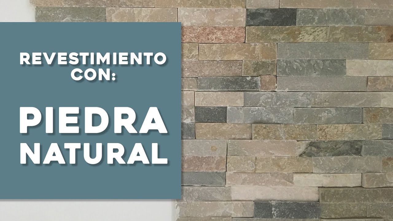 ¿Cómo instalar un revestimiento de piedra en el interior?
