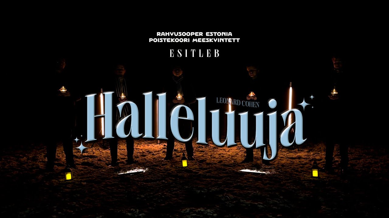 Halleluuja - Rahvusooper Estonia Poistekoori Meeskvintett