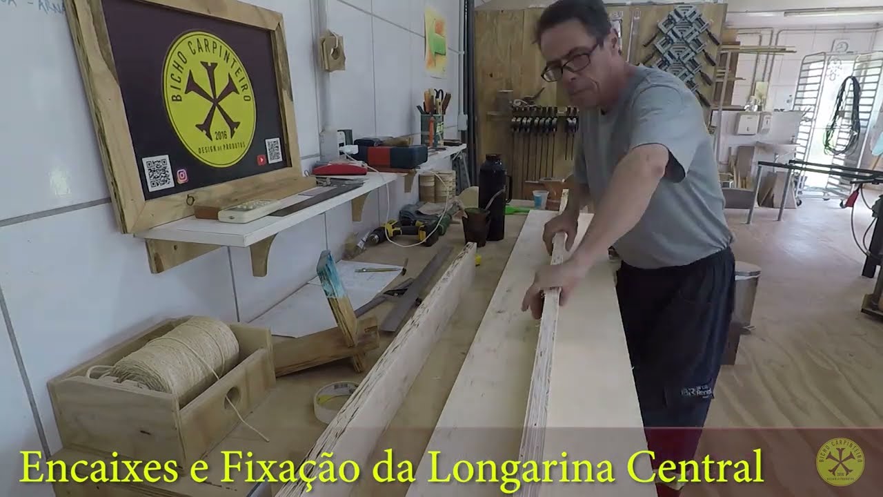 Fabricação de Bancos de Compensado Naval  - Parte 1