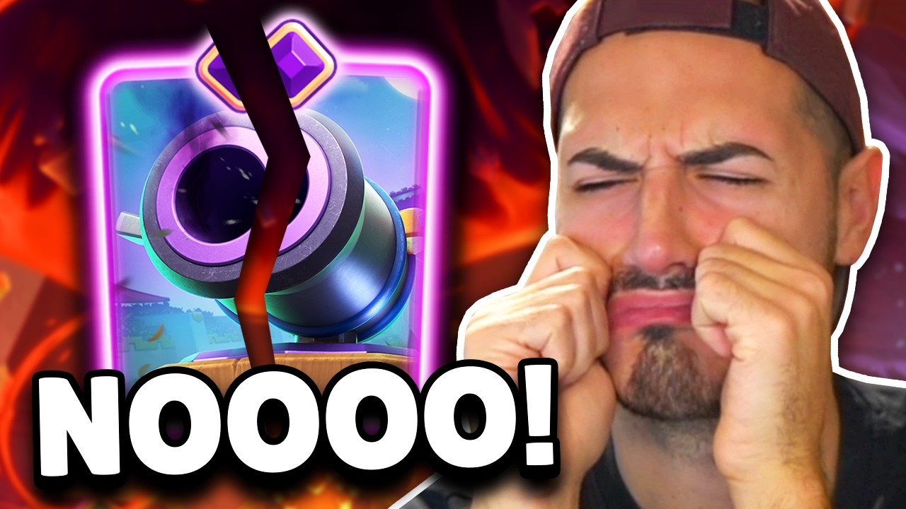 MALEDETTIIIII... ADDIO CANNONE EVO? 🤬 Clash Royale ITA