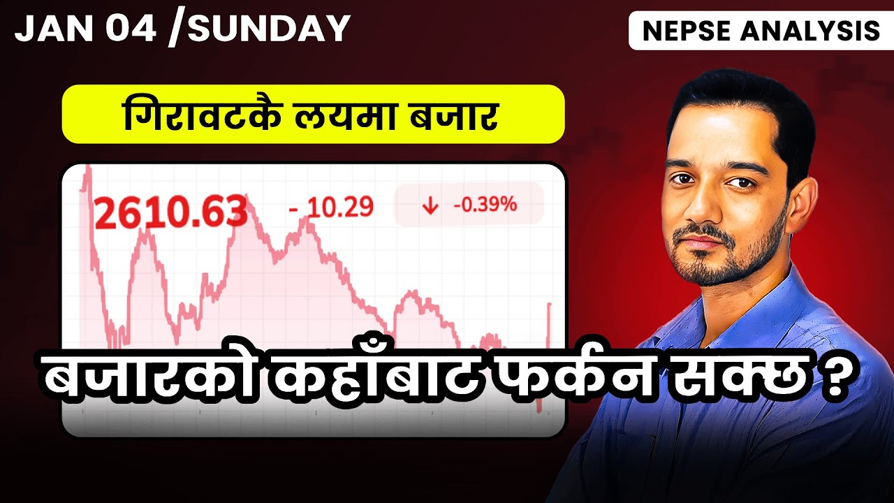 Nepse Update | January 04 | Stock Market Analysis by Ram Hari Nepal