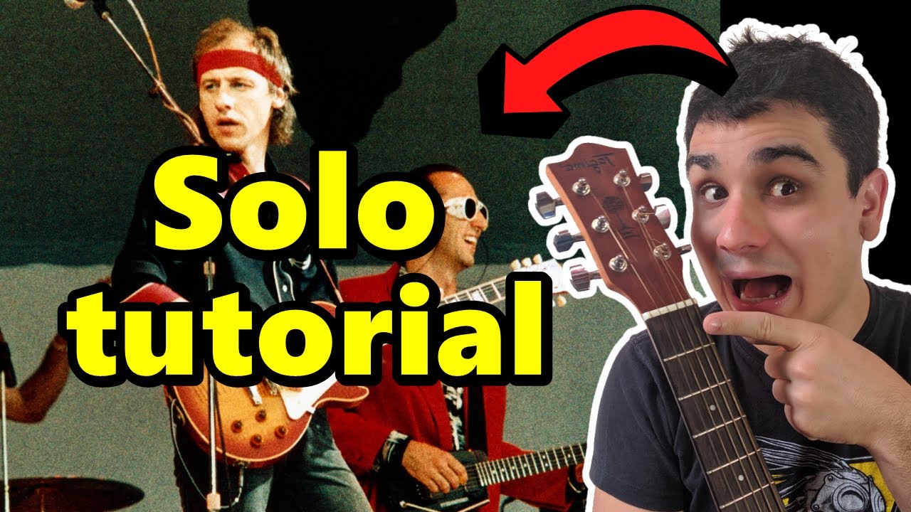 Como tocar Sultans of Swing na guitarra - (Parte 2)  SOLO FINAL