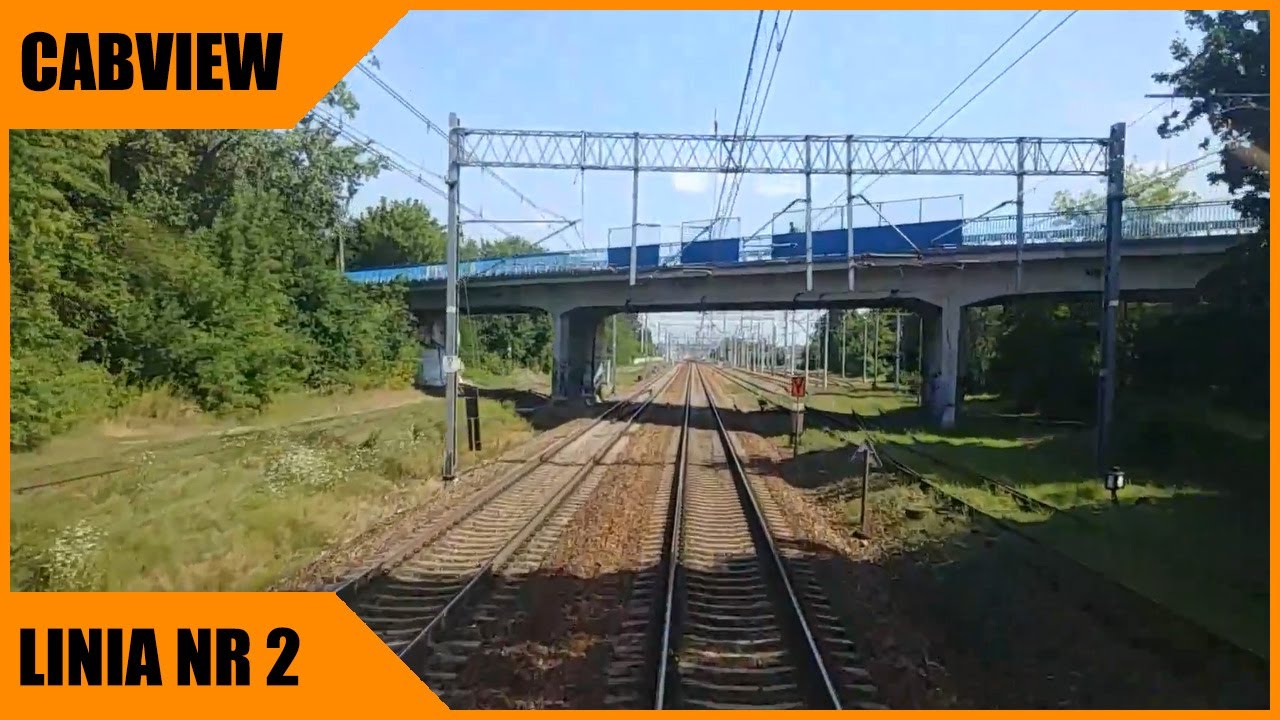 Cabview LK2: Siedlce - Łuków (60fps)