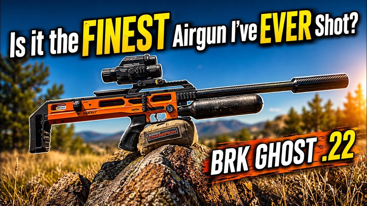 Это просто ТОЧНО 🥵... BRK Ghost HP обладает ВСЕМ, чего желают любители пневматического оружия.