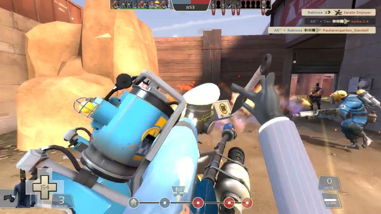 Team Fortress 2 Spy Gameplay