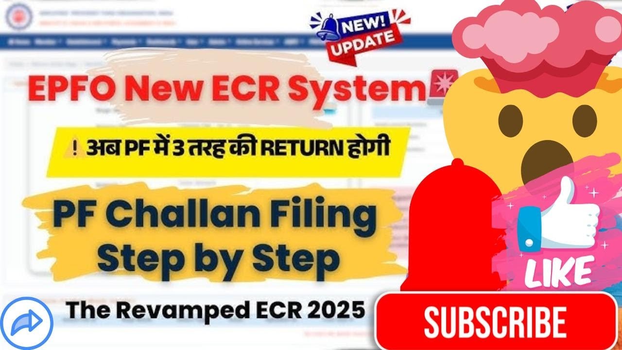 EPFO Update: New ECR Process Step-by-Step on Unified Portal