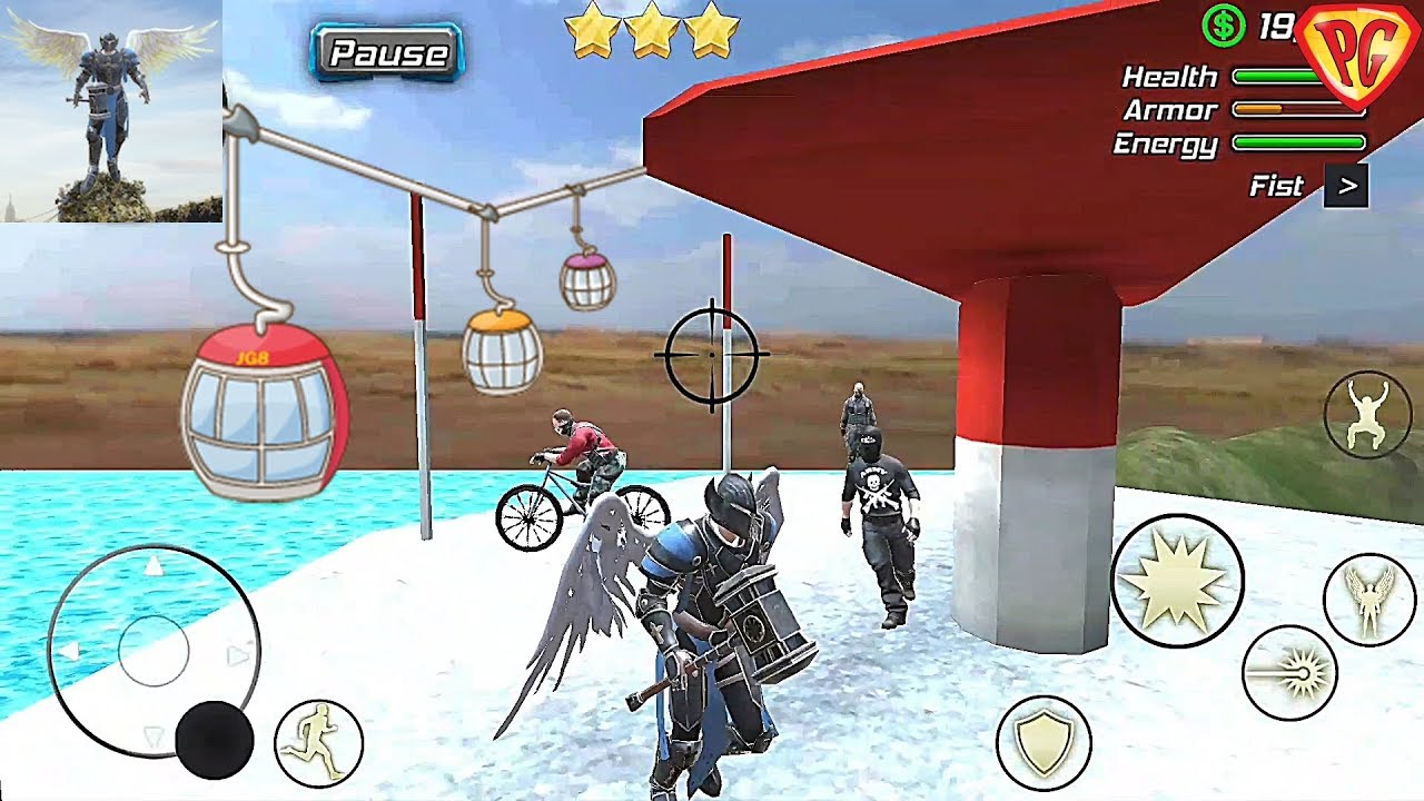 Crime Angel Superhero - Vegas Air Strike #41 Android GamePlay HD