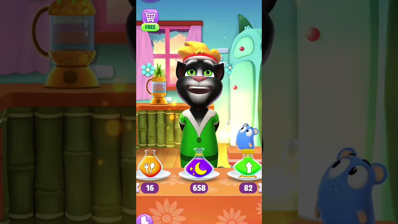 Viral My talking tom 2 #shorts # live #trending #viraltom #funnycat #satisfying  #game #funny  #tom