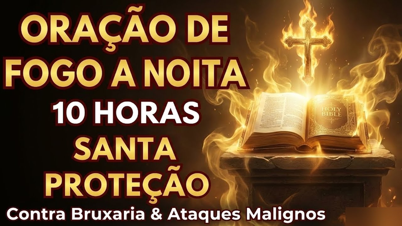 Oração da Madrugada de Fogo | Proteção Contra Setas e Ataques Ocultos