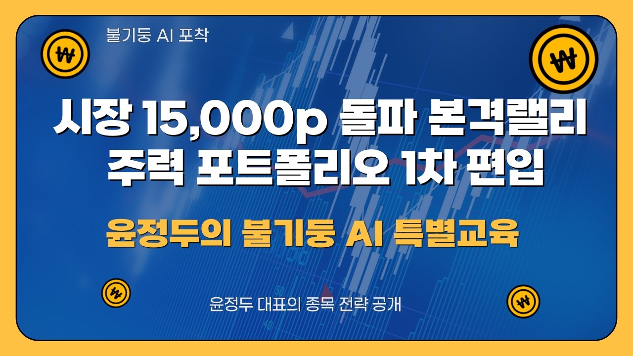 [Market Breaks 15,000p, Full-Scale Rally: Primary Portfolio 1st Entry]