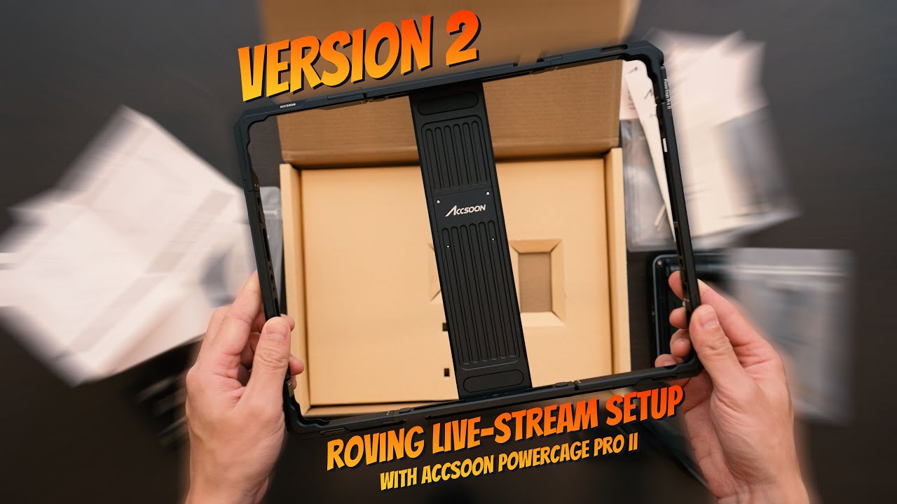 SS Roving Setup Ver 2 with Accsoon PowerCage Pro II