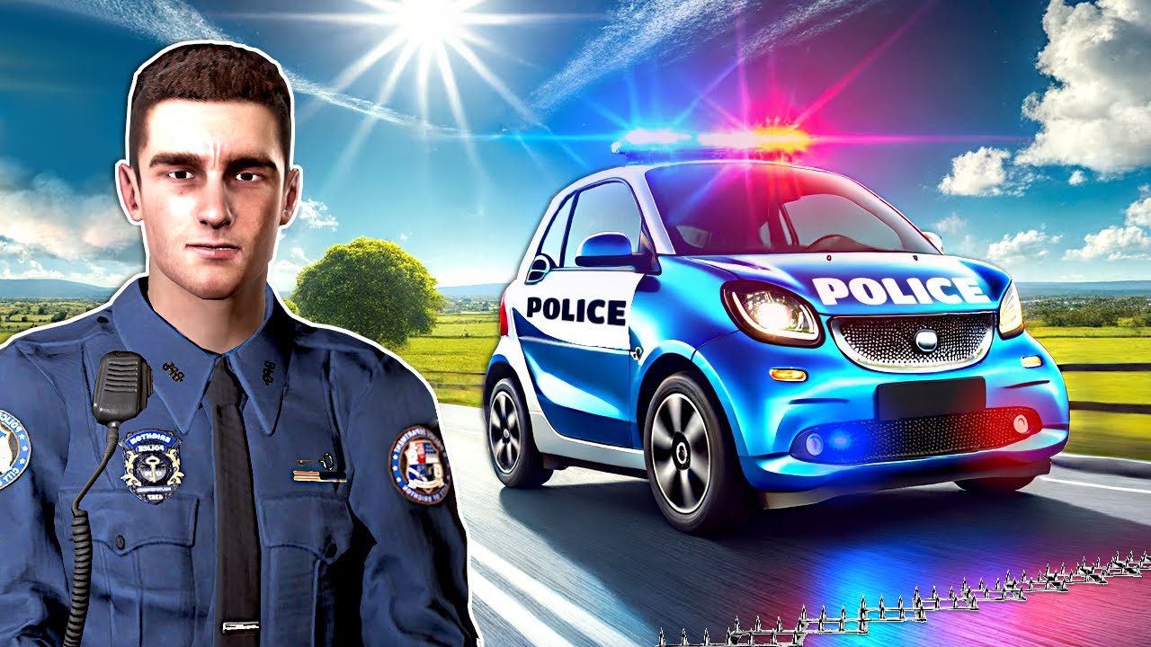 Police Chase in TINY POLICE CAR? - Police Simulator