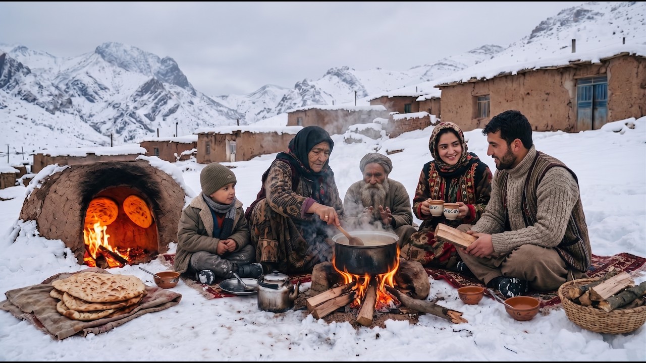 Brutal Winter Survival in Afghanistan | Life in Isolated Mountain Villages