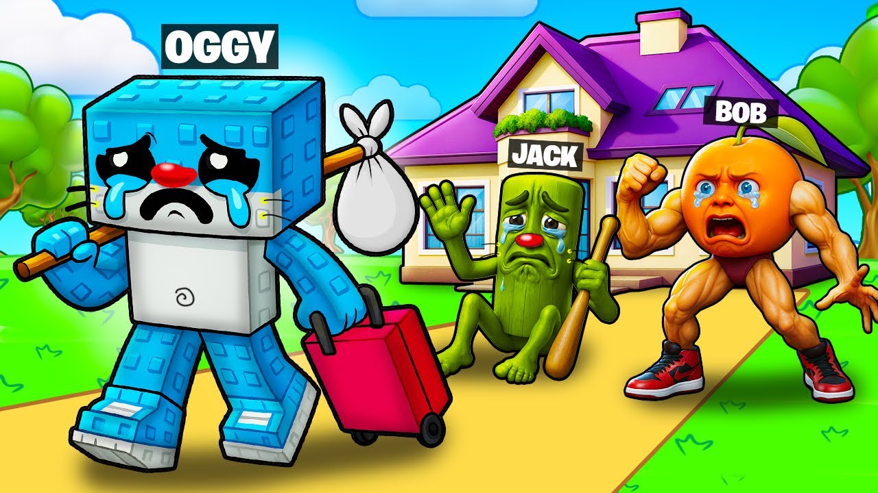 Roblox Brainrot Story Oggy Moving Away As a Brainrot EveryoneCrying!