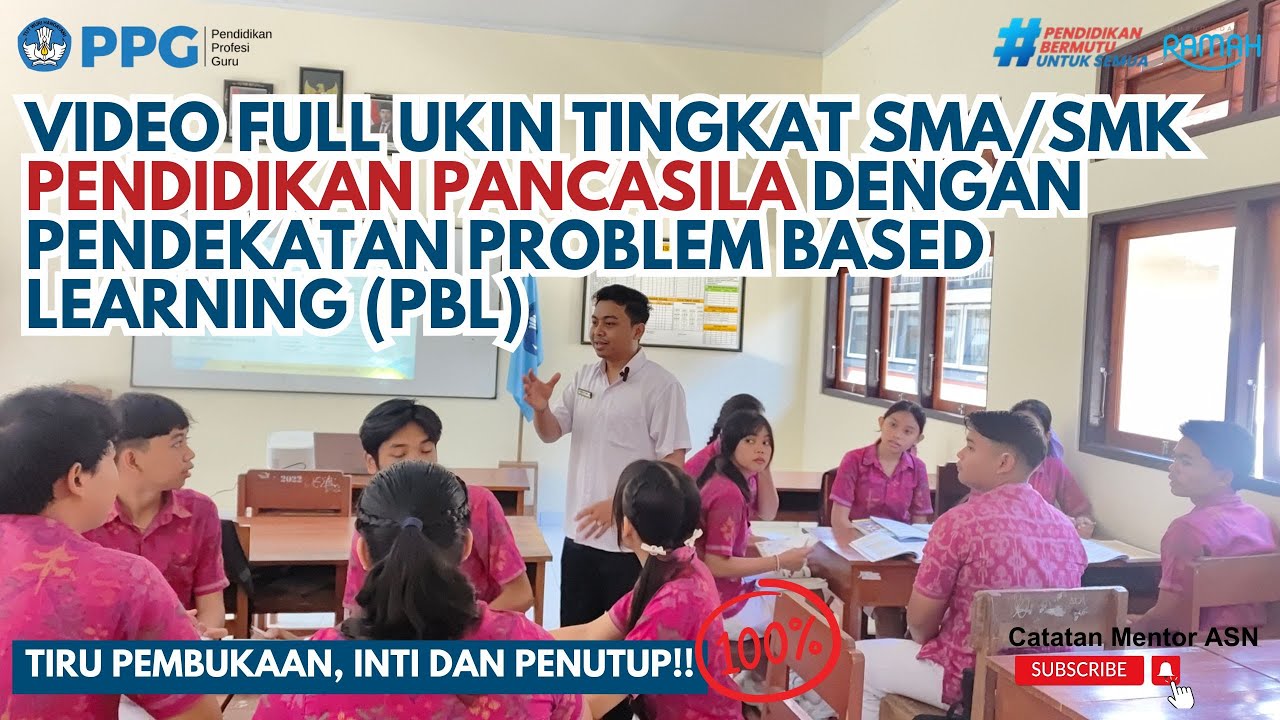 CONTOH VIDEO UKIN PENDIDIKAN PANCASILA SMA/SMK NILAI 100 PESERTA UKPPG 2025 WAJIB TONTON‼️