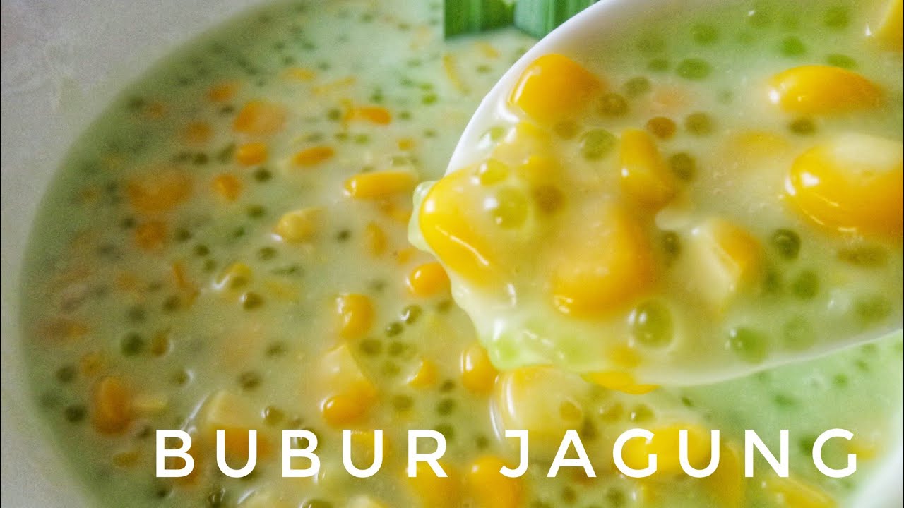RESEPI BUBUR JAGUNG BERSAGU