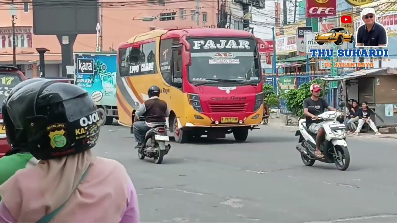 #KONDISI lalu lintas dijalan raya industri #Cikarang kota jawa barat 