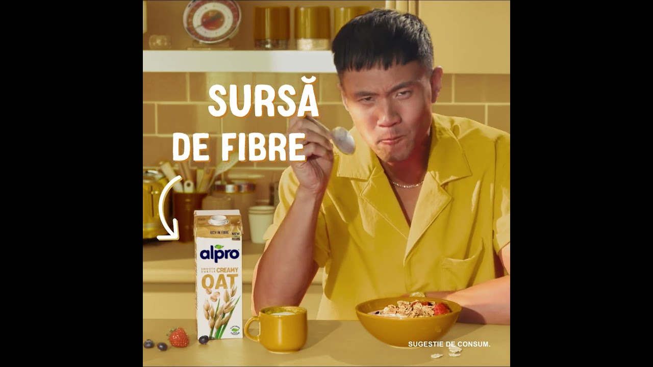 Adaugă băuturile Alpro ovăz în micul tău dejun pentru un început de zi delicios!