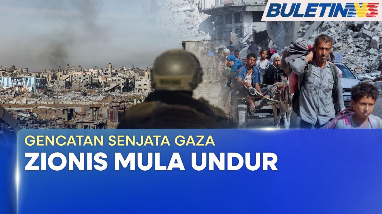 GENCATAN SENJATA GAZA | Pengganas Israel Mula Undur Dari Rafah