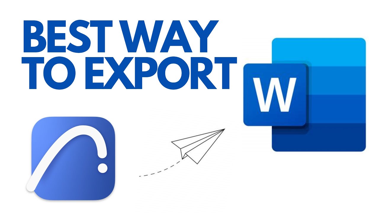 Best way to export Achicad file into word (office)