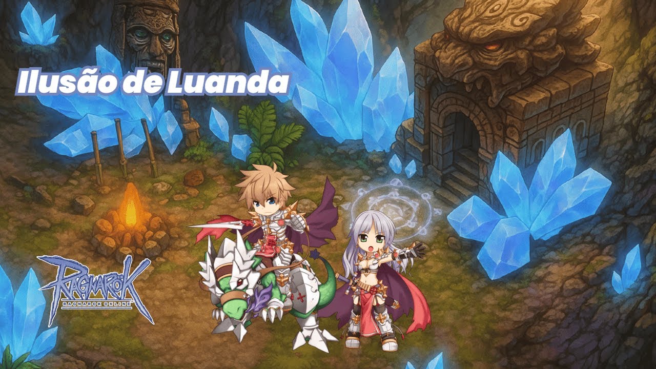 Cavaleiro Rúnico Build Crítico x Luanda e Amdarais Sombrio #ragnaroklatam