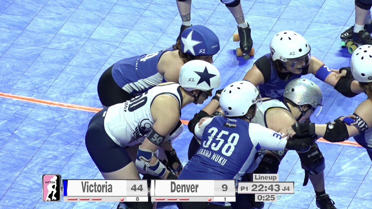 2017 International WFTDA Championships Game 11: Victorian Roller Derby League v Denver Roller Derby
