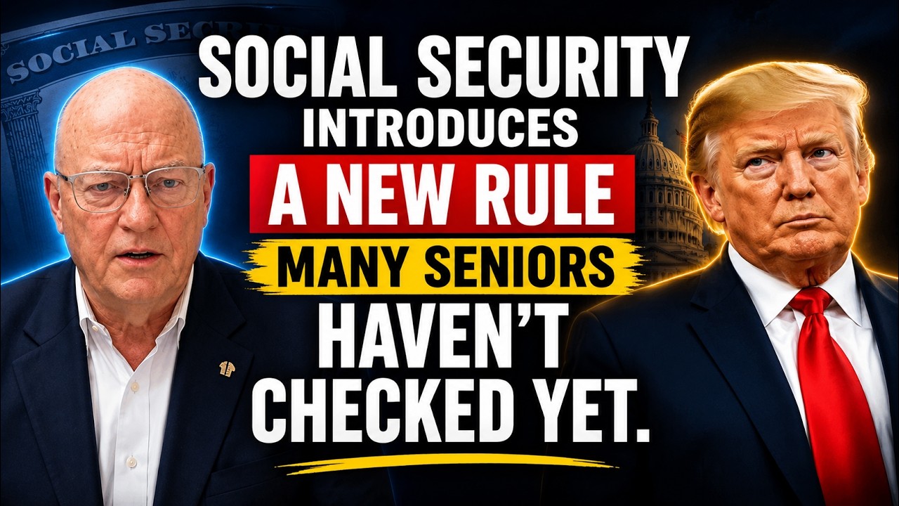 Social Security Introduces a New Rule Many Seniors Haven't Checked Yet.