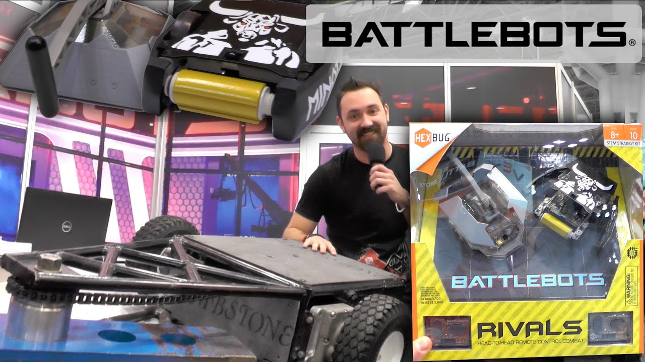 NEW Battlebots 2017 - Minotaur, Beta - 5 Head to Head Battles