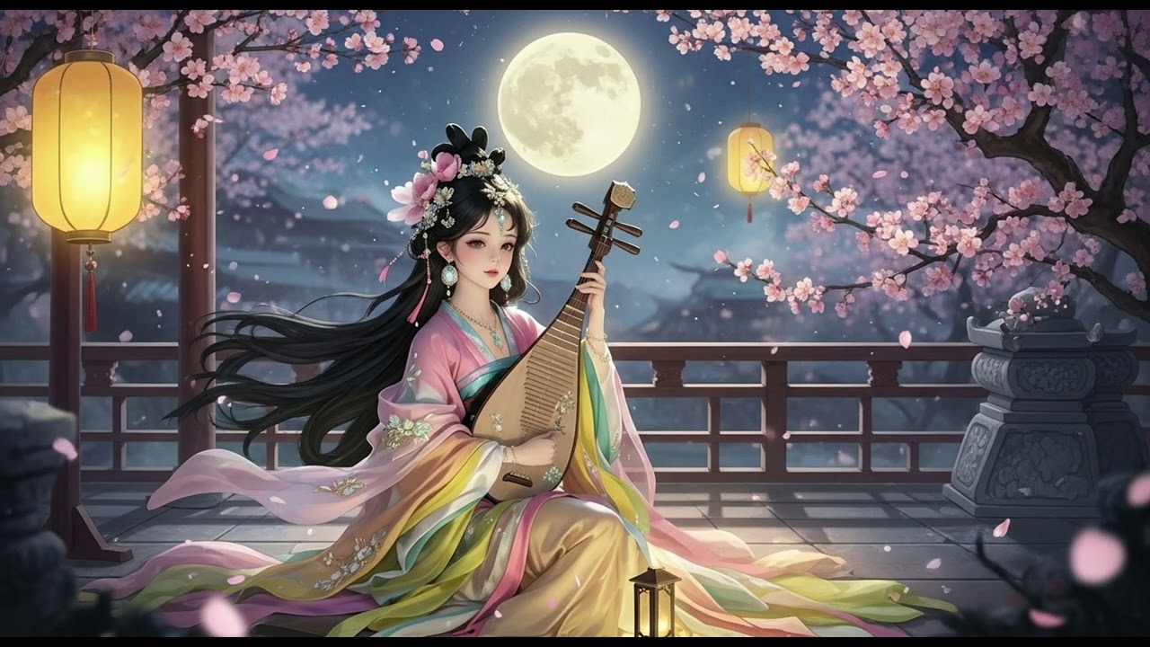music relaxing #calmmusic pipa sound # china music