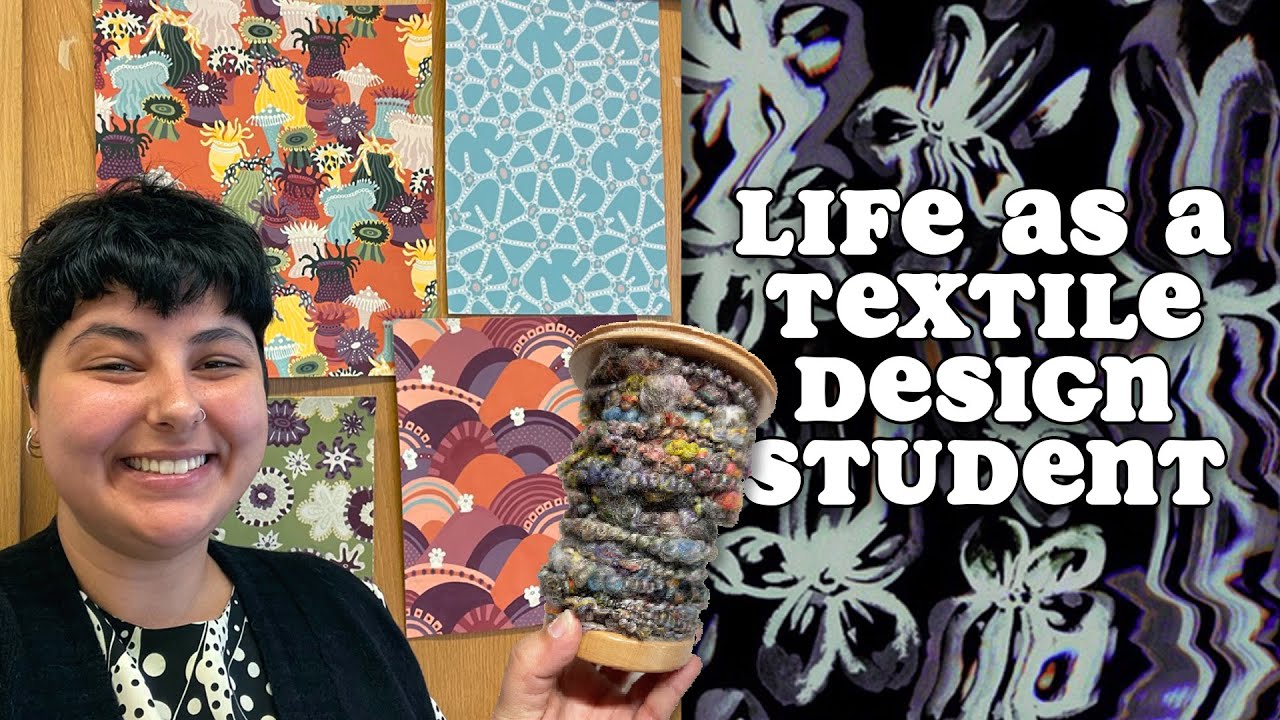 Art School Life at FIT: Museum Trips, Weaving, Art Yarn Spinning, Screen Printing, Painting, & More!