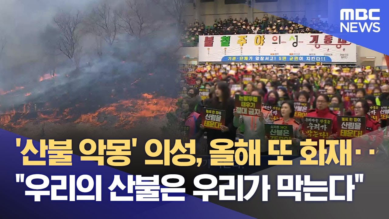 반복되는 '산불 악몽'‥ 의성군, 대군민 예방 결의 (2026.02.02/뉴스데스크/안동MBC)