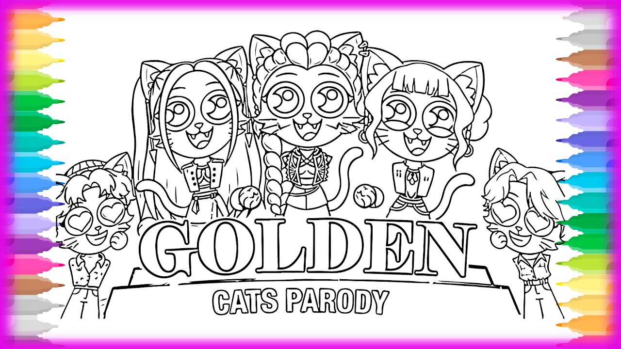 KPop Demon Hunters - GOLDEN x SPRUNKI CATS! K-Pop Demon Hunters Parody - Sprunki Mod